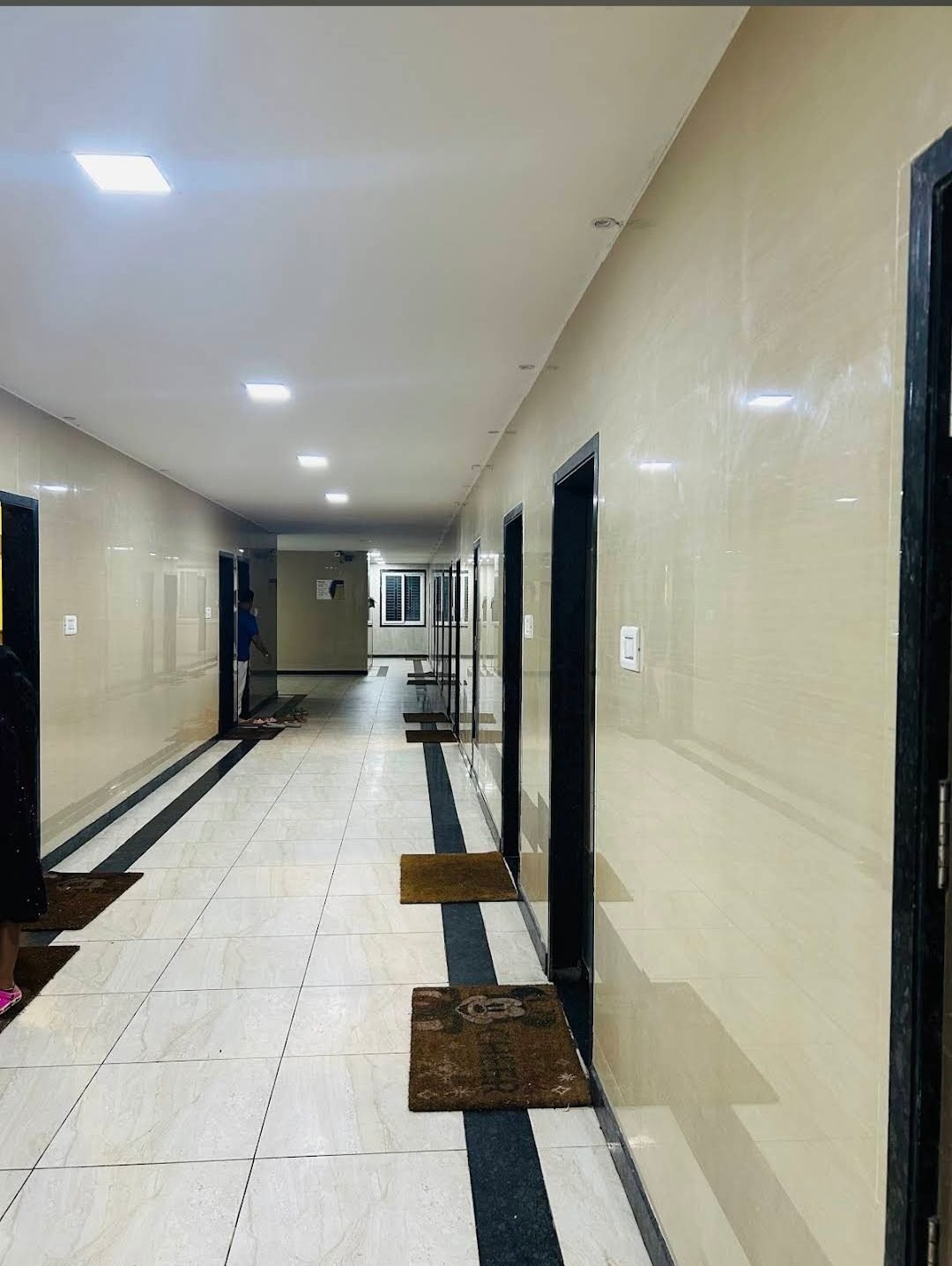 Guest room corridor